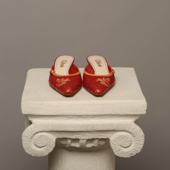 Extremely Rare Chloe Mules - Picture 2 of 8